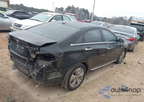 2015 Hyundai Sonata Hybrid Limited z USA, uszkodzony, nr VIN KMHEC4A4XFA125060